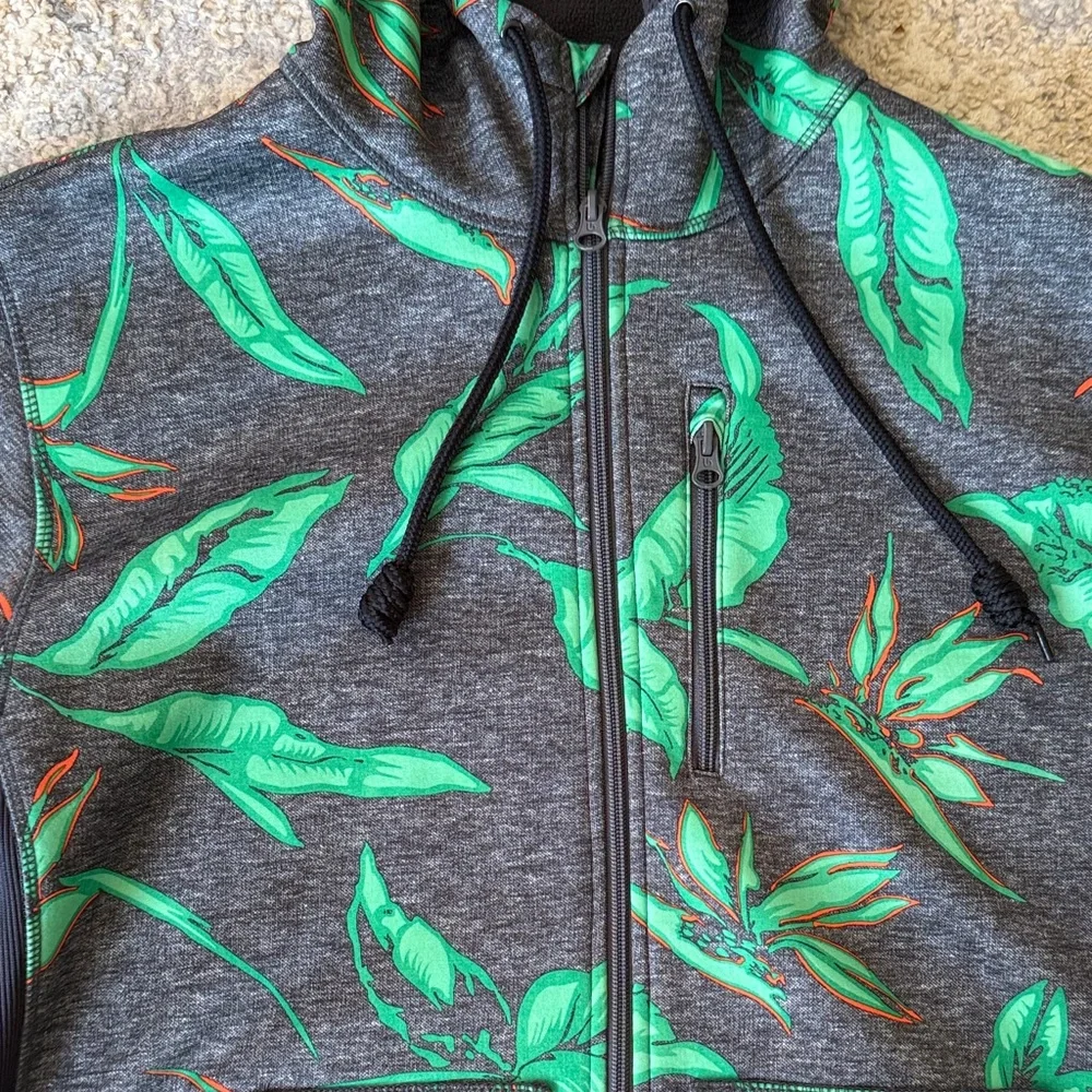 Burton LIMITED EDITION Green Leaf Life Hoodie, Men’s Large, NEW - Picture 3 of 9